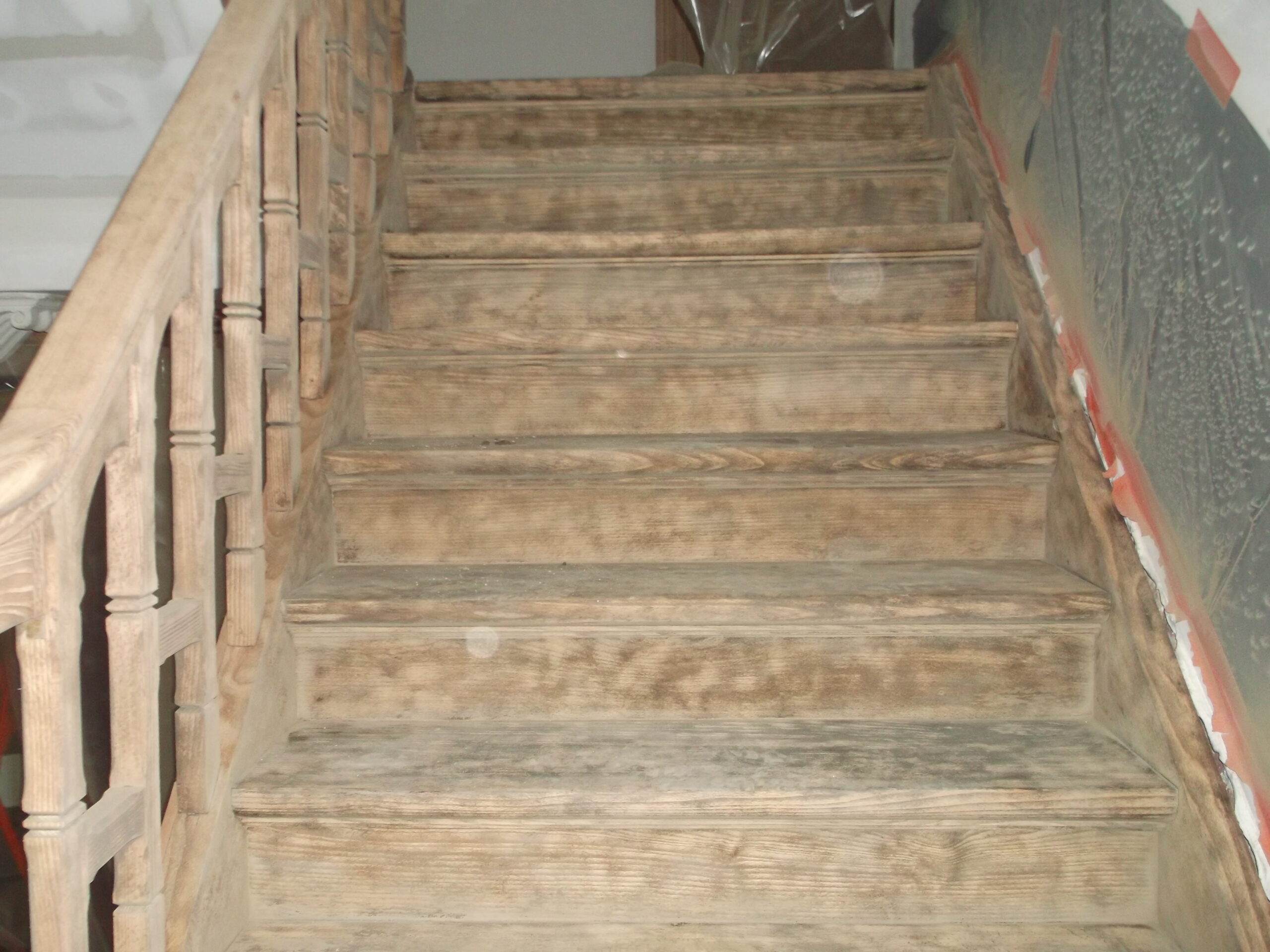 2 - Trap in hout na CO2