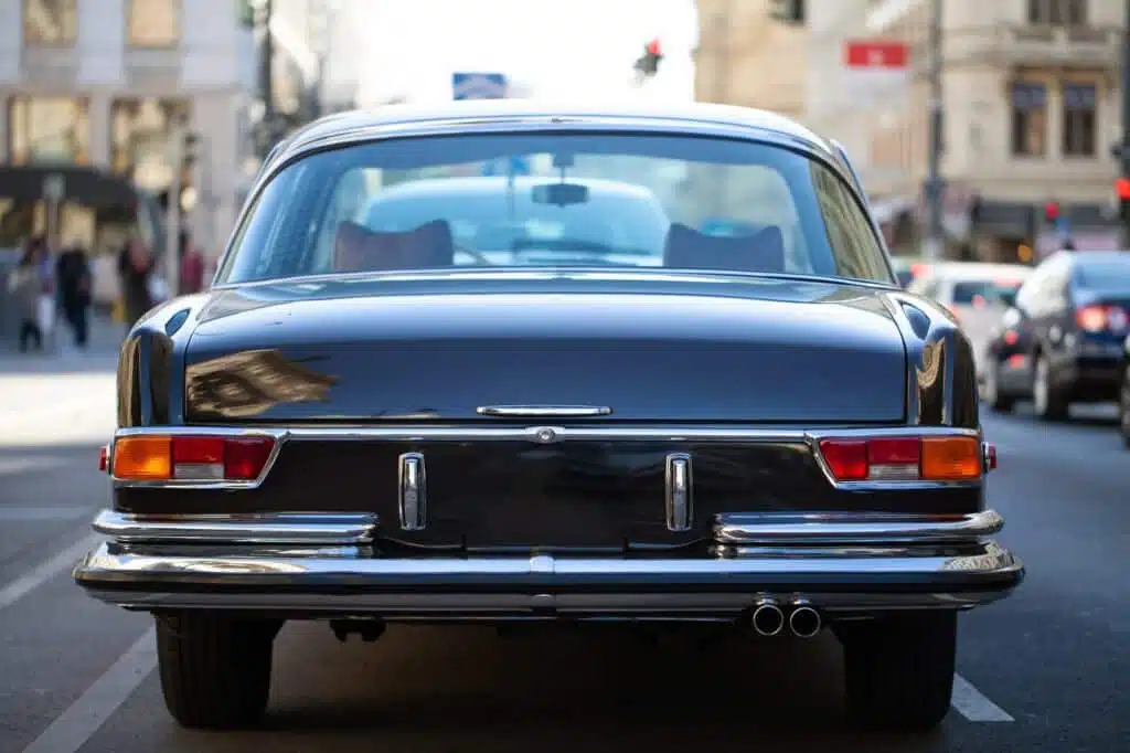 Oldtimer car on the street